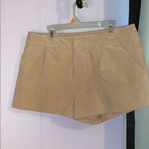 F21 suede shorts